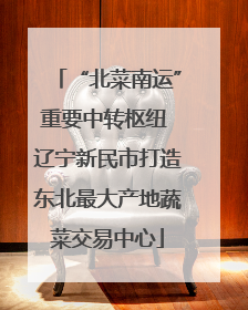 “北菜南运”重要中转枢纽 辽宁新民市打造东北最大产地蔬菜交易中心