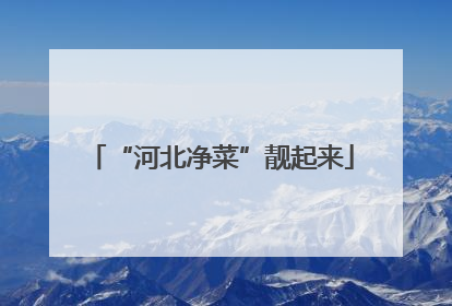 “河北净菜”靓起来
