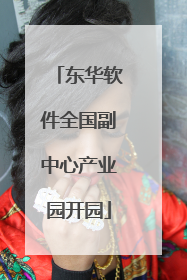 东华软件全国副中心产业园开园