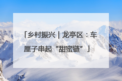 乡村振兴｜龙亭区：车厘子串起“甜蜜链”