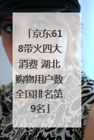 京东618带火四大消费 湖北购物用户数全国排名第9名