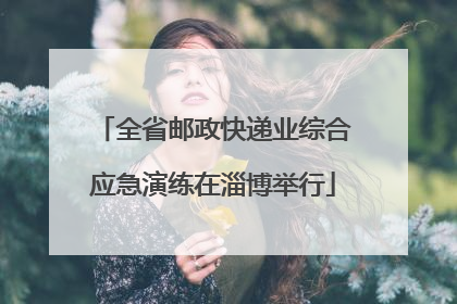 全省邮政快递业综合应急演练在淄博举行