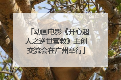 动画电影《开心超人之逆世营救》主创交流会在广州举行