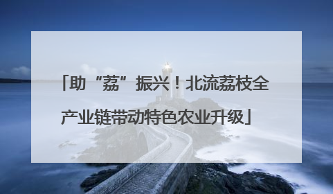 助“荔”振兴！北流荔枝全产业链带动特色农业升级
