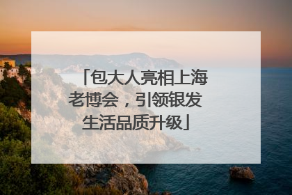 包大人亮相上海老博会，引领银发生活品质升级