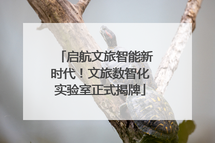 启航文旅智能新时代！文旅数智化实验室正式揭牌