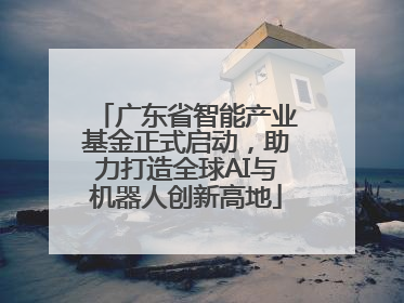 广东省智能产业基金正式启动，助力打造全球AI与机器人创新高地