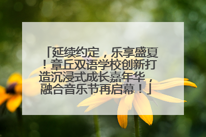延续约定，乐享盛夏！章丘双语学校创新打造沉浸式成长嘉年华，融合音乐节再启幕！