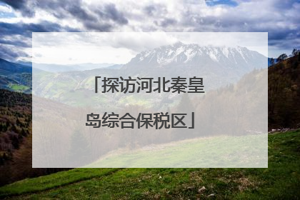 探访河北秦皇岛综合保税区