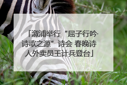 溆浦举行“屈子行吟·诗歌之源”诗会 春晚诗人外卖员王计兵登台