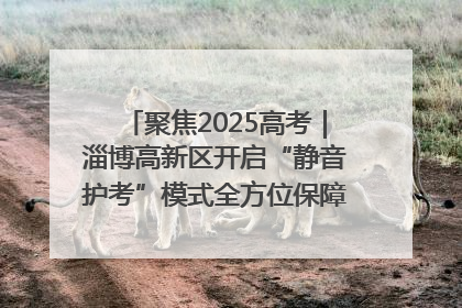 聚焦2025高考｜淄博高新区开启“静音护考”模式全方位保障高考环境整洁