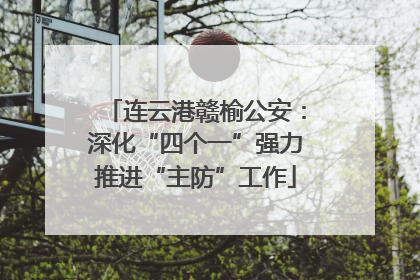 连云港赣榆公安：深化“四个一”强力推进“主防”工作