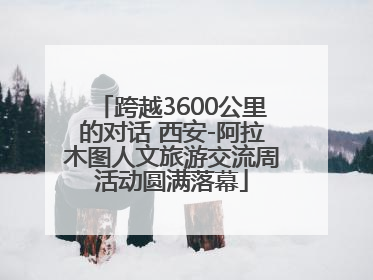 跨越3600公里的对话 西安-阿拉木图人文旅游交流周活动圆满落幕