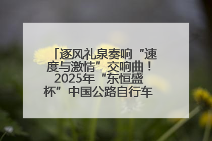 逐风礼泉奏响“速度与激情”交响曲！2025年“东恒盛杯”中国公路自行车联赛第五站（陕西·礼泉站）正式开赛