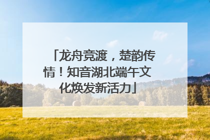 龙舟竞渡，楚韵传情！知音湖北端午文化焕发新活力