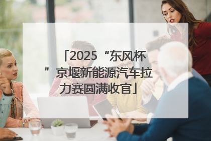2025“东风杯”京堰新能源汽车拉力赛圆满收官