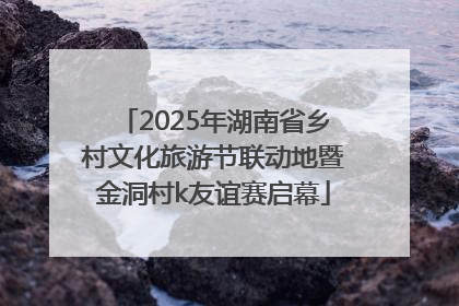 2025年湖南省乡村文化旅游节联动地暨金洞村k友谊赛启幕